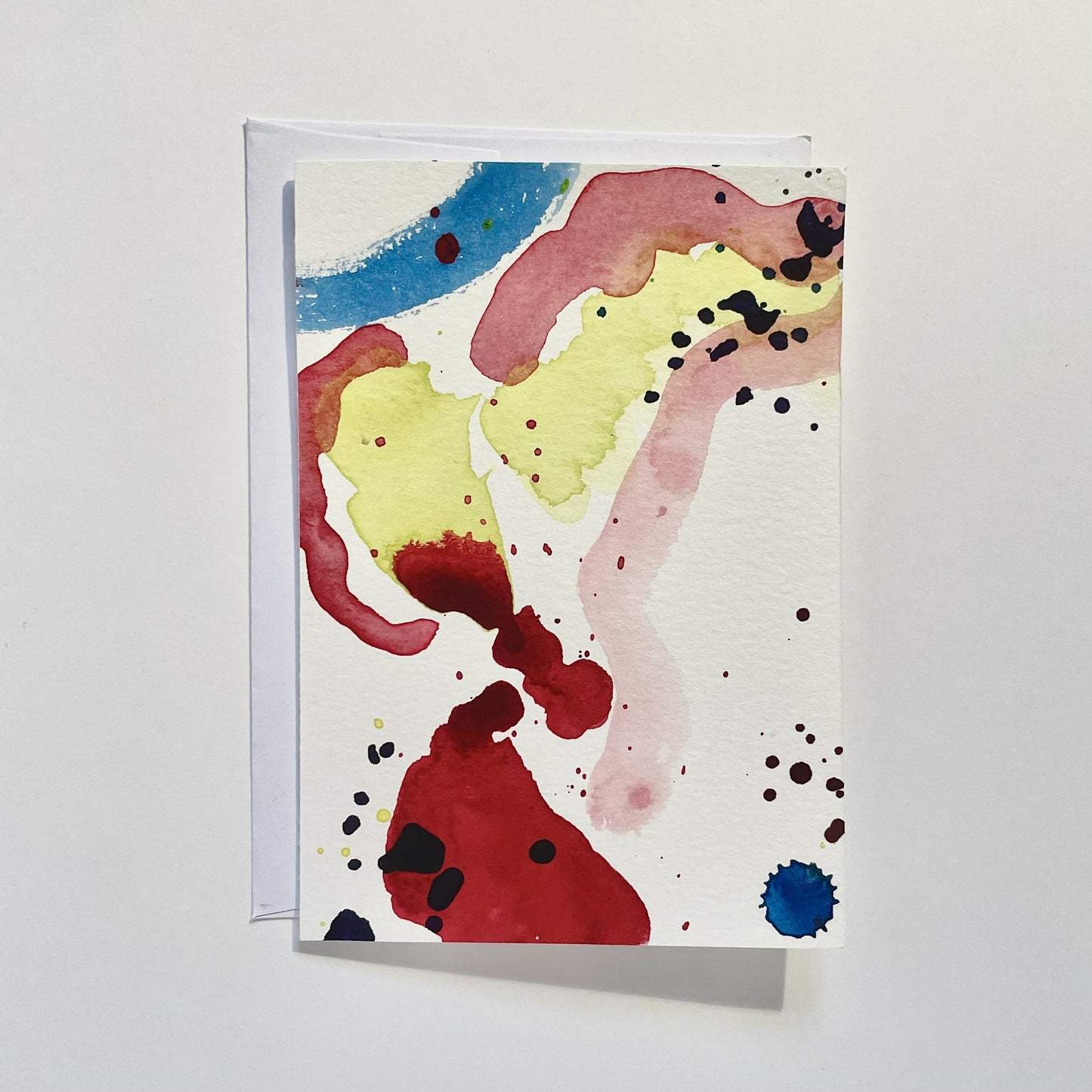 Hand-Painted Greeting Card #19