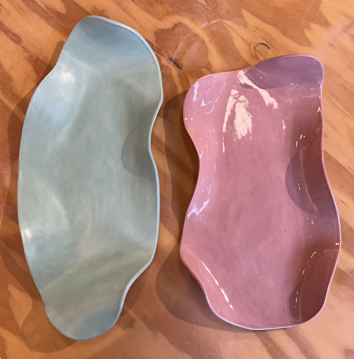XL - wavy ceramic tray