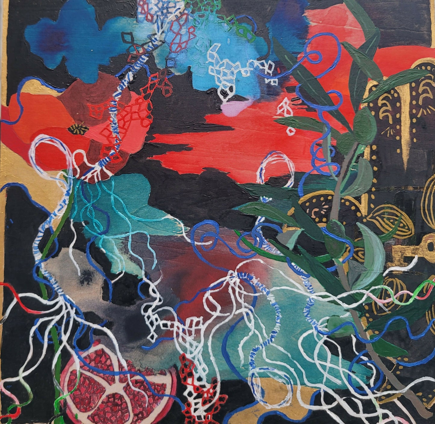 Interwork/Tzit Tzit and Keffiyah (Tekhelet Series)