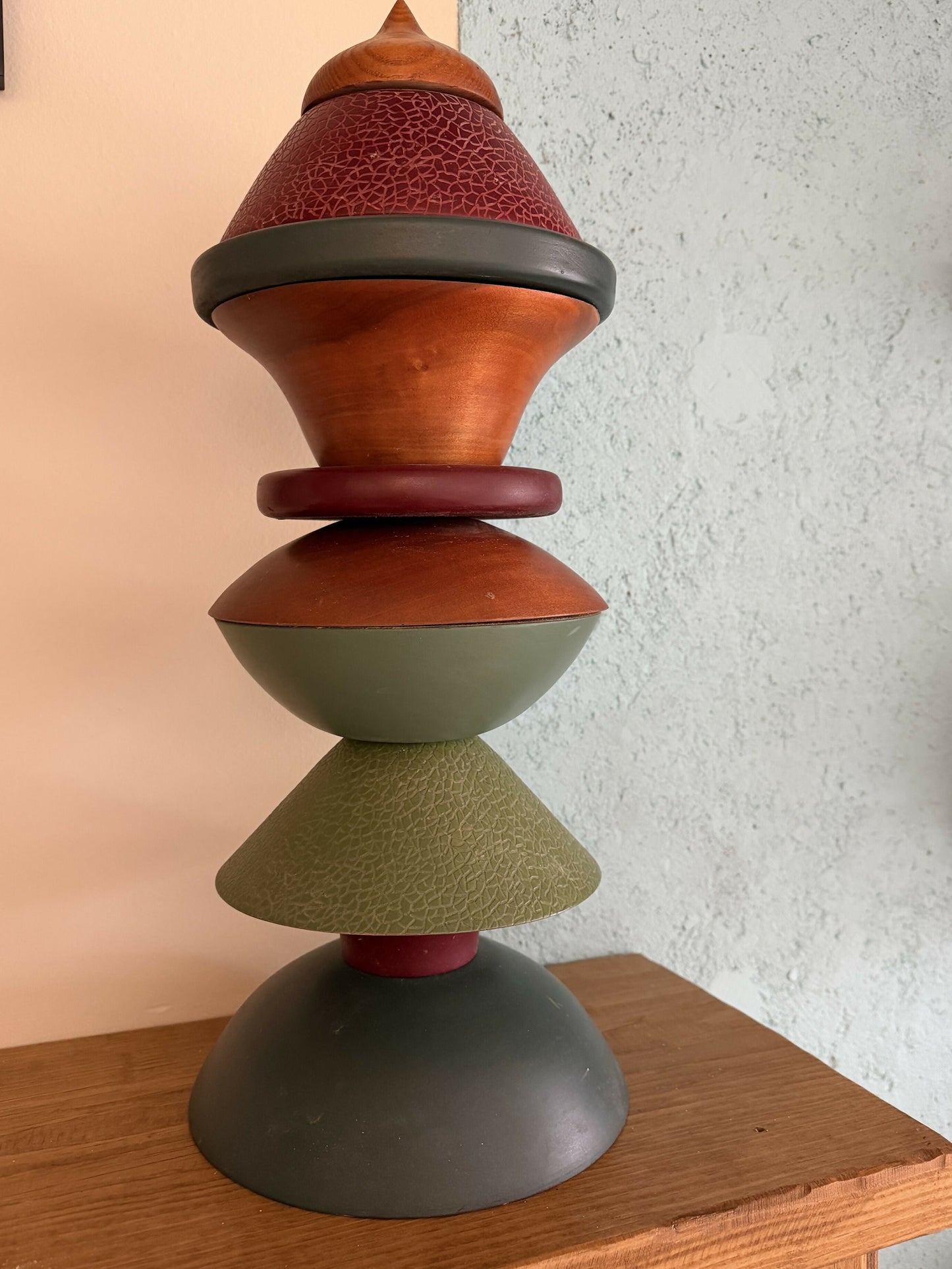 Wood turned sculpture