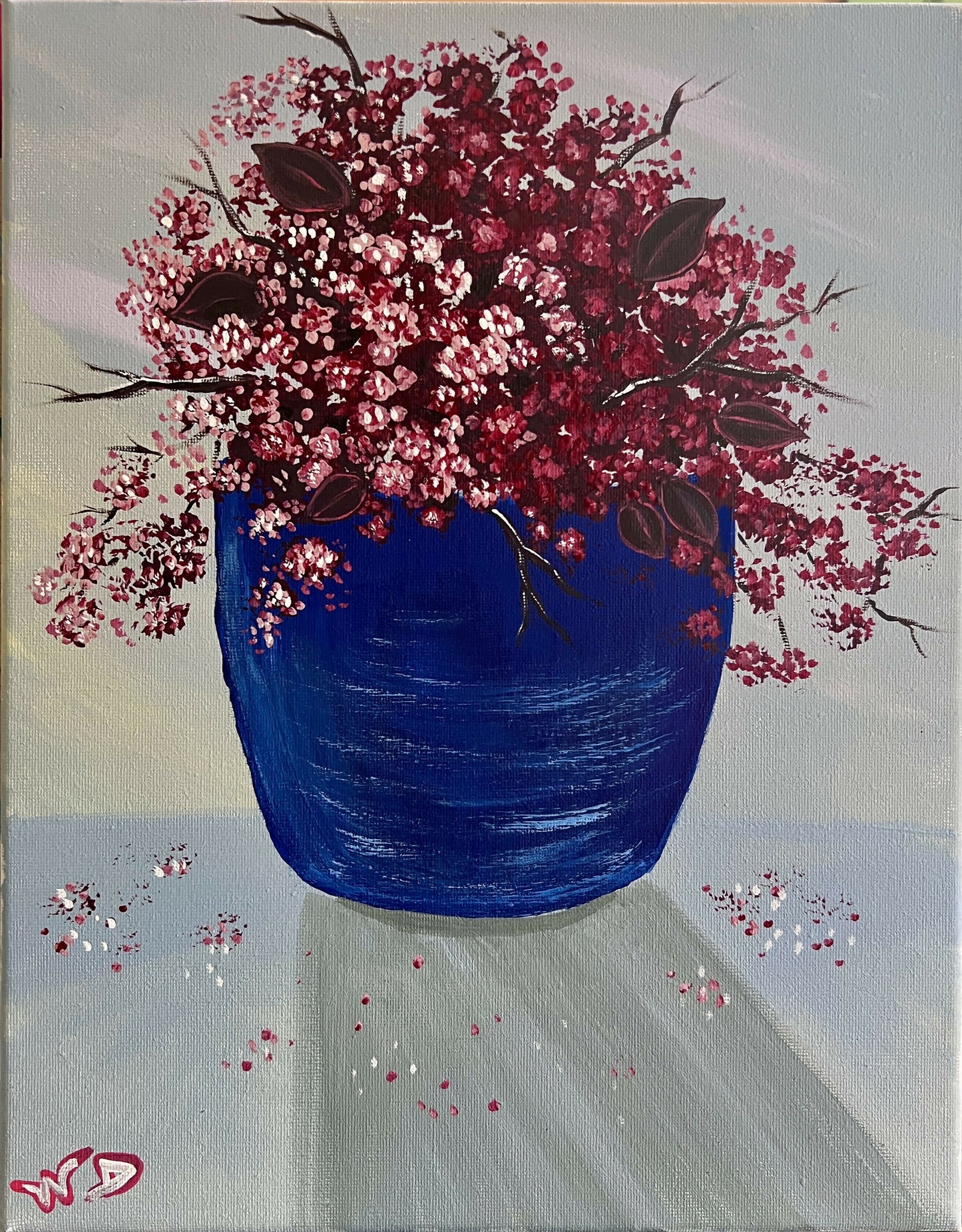 Flowers on a pot