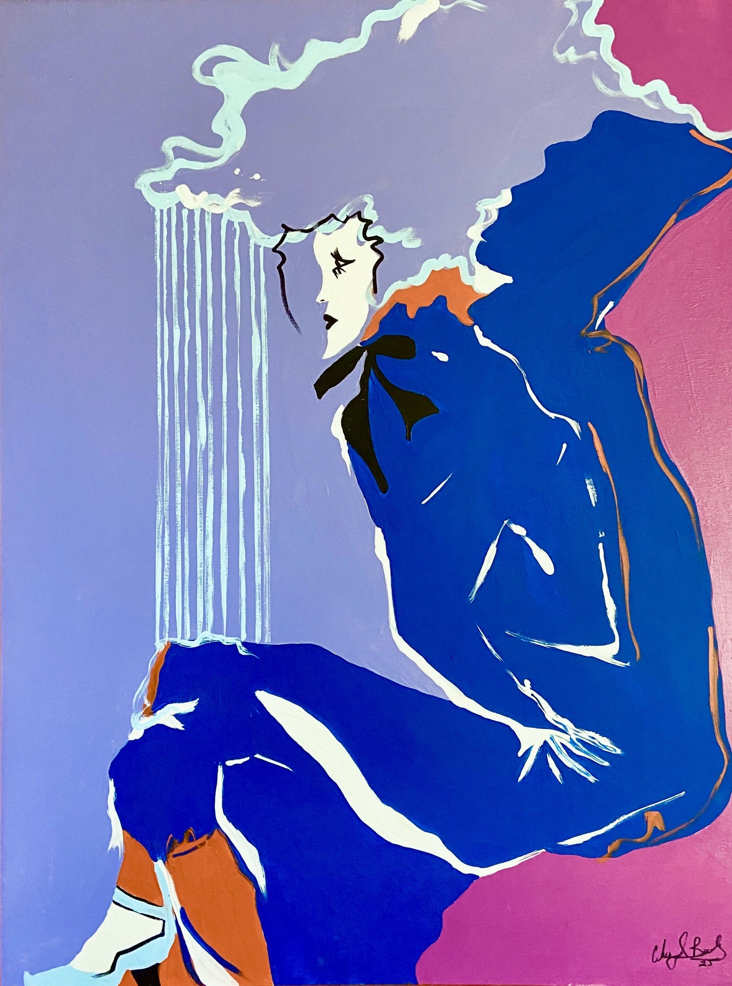 "Lady in Blue"