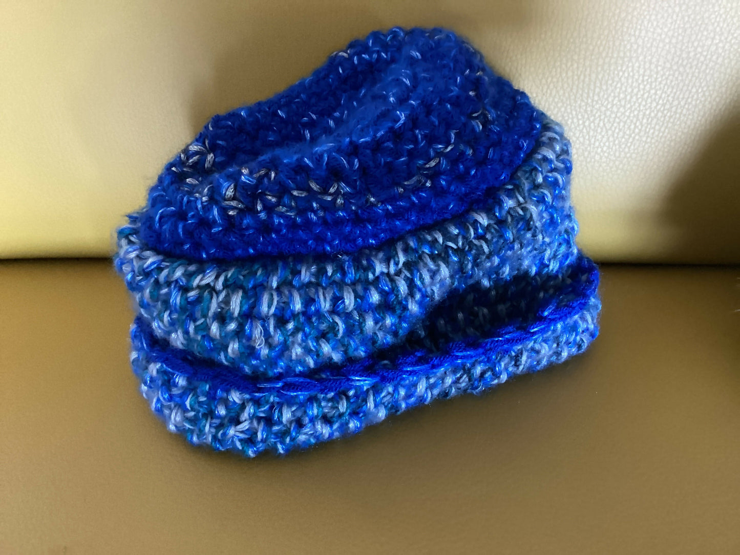 Hand knitted hat