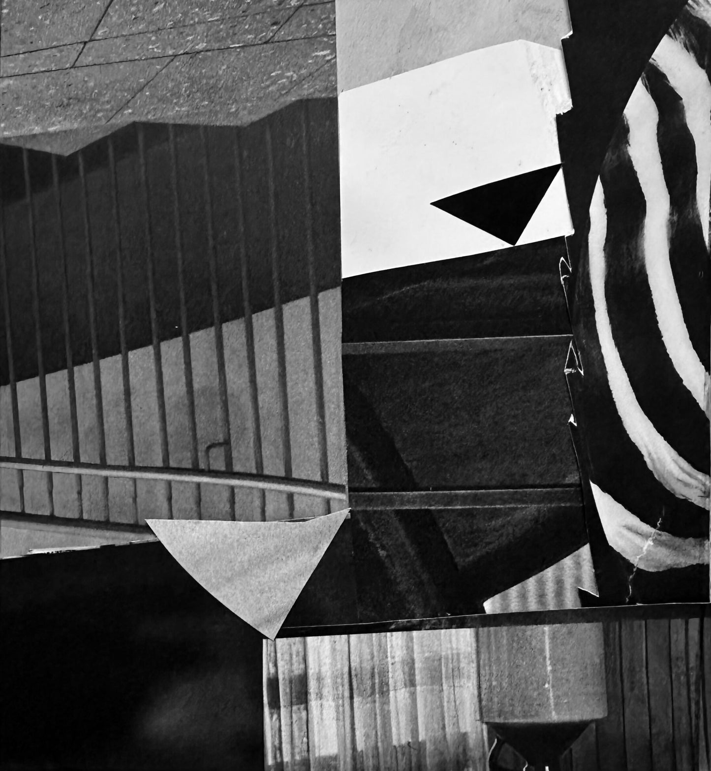 Black & white collage