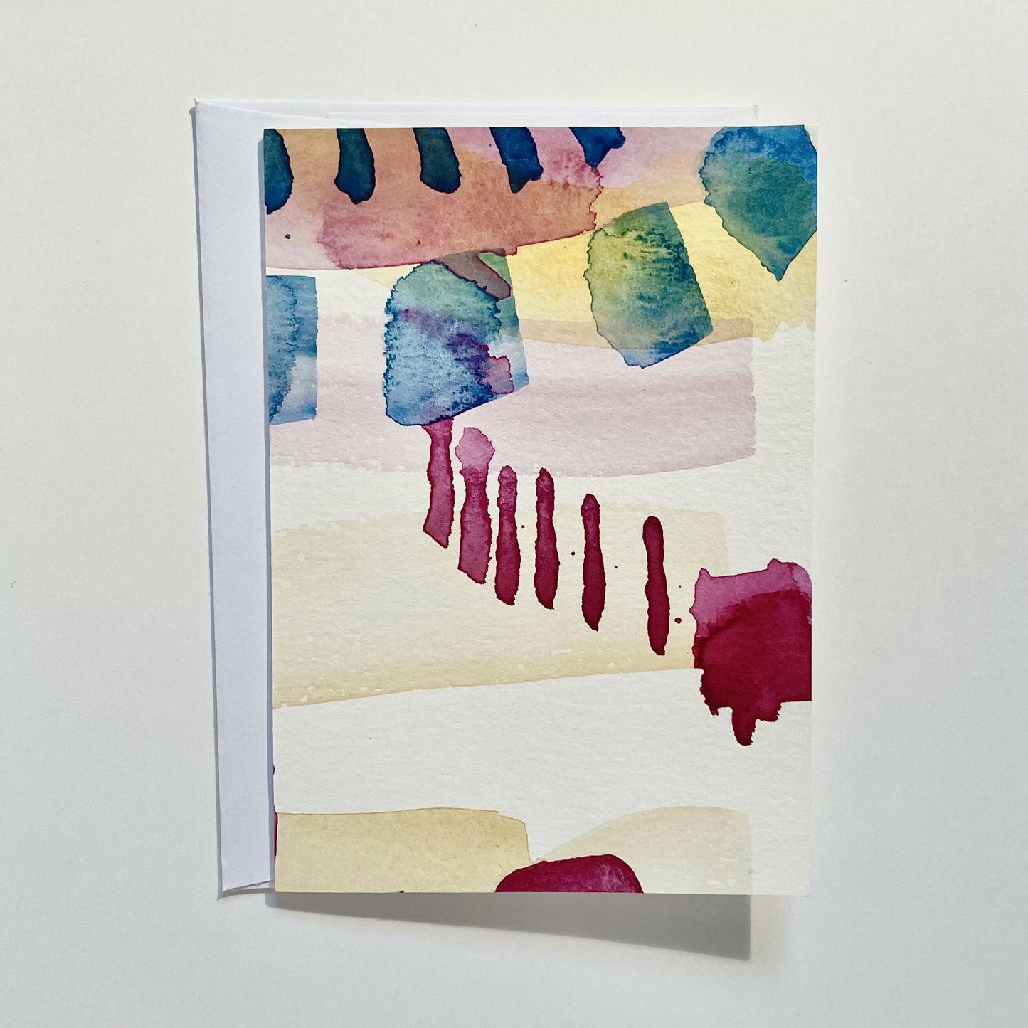 Hand-Painted Greeting Card #15