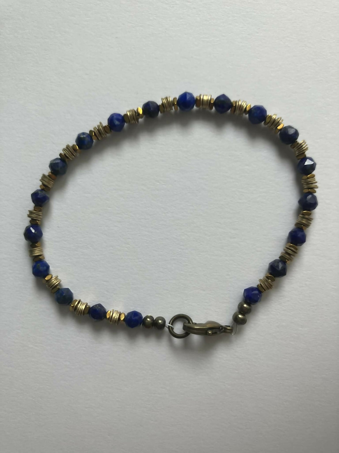 gemstone bracelet - lapis