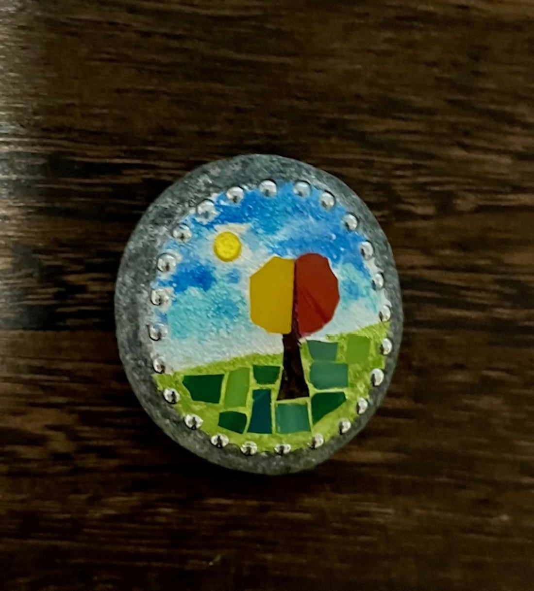 Mini Mosaic: Fall Tree