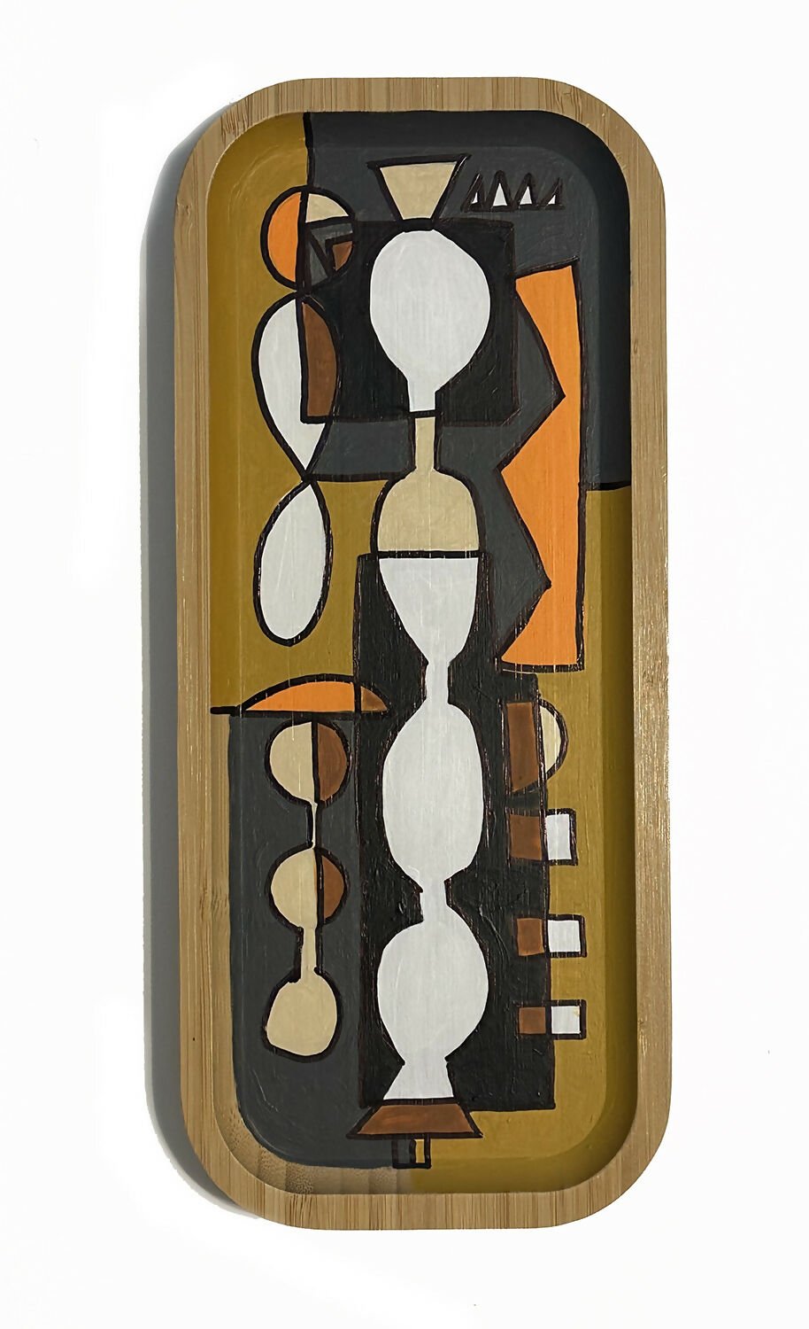 Copy of AfroModern Rectangle Tray -- "Continuum"