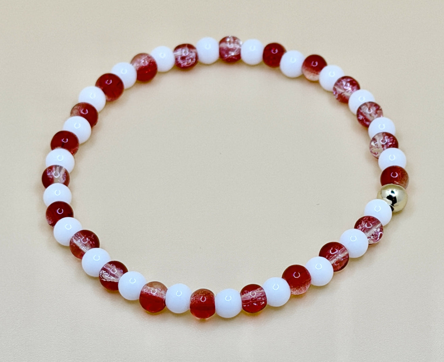 Candy Cane Crush Bracelet Trio Set