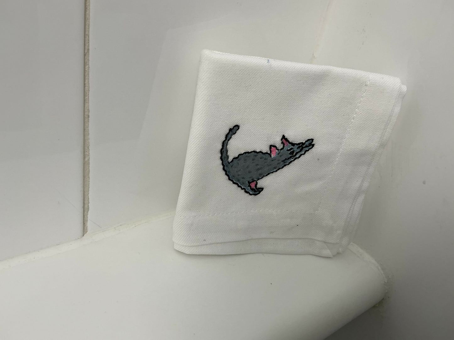 Cat or mouse /kitchen towel small