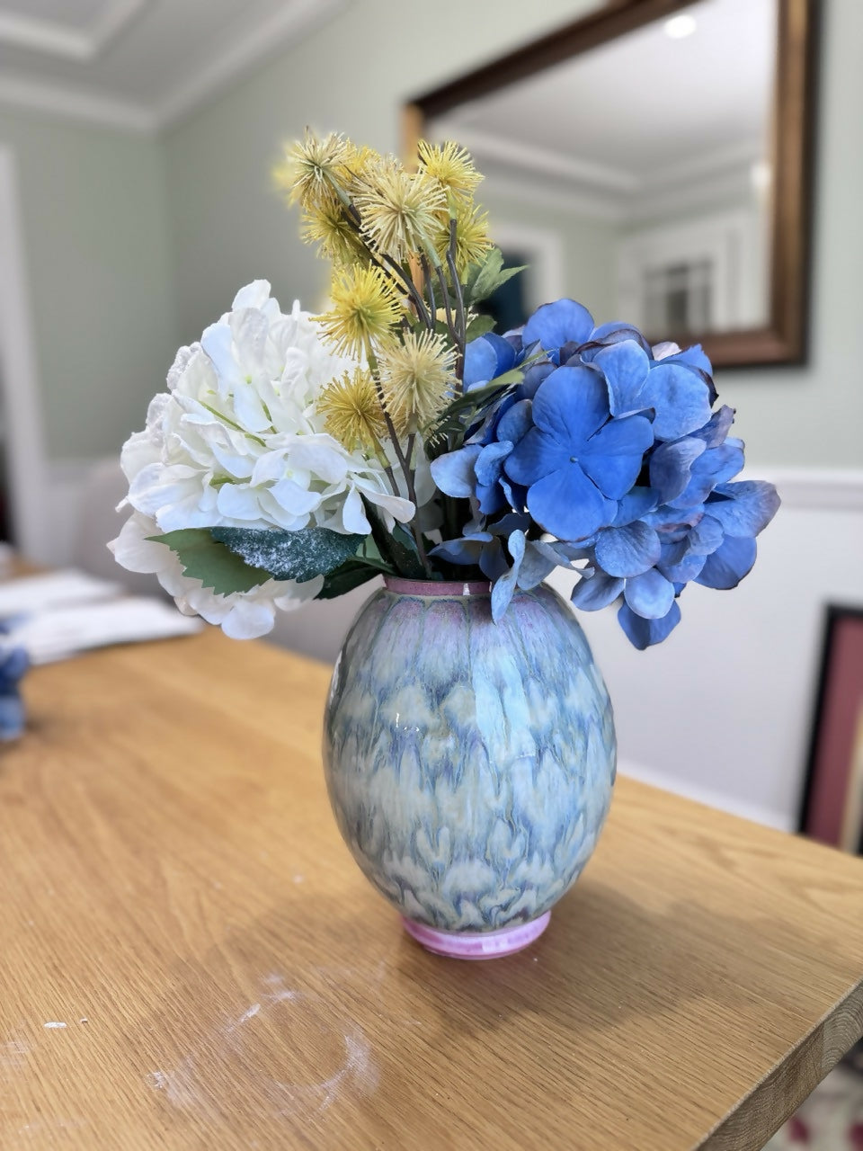 Oblong Ceramic Vase