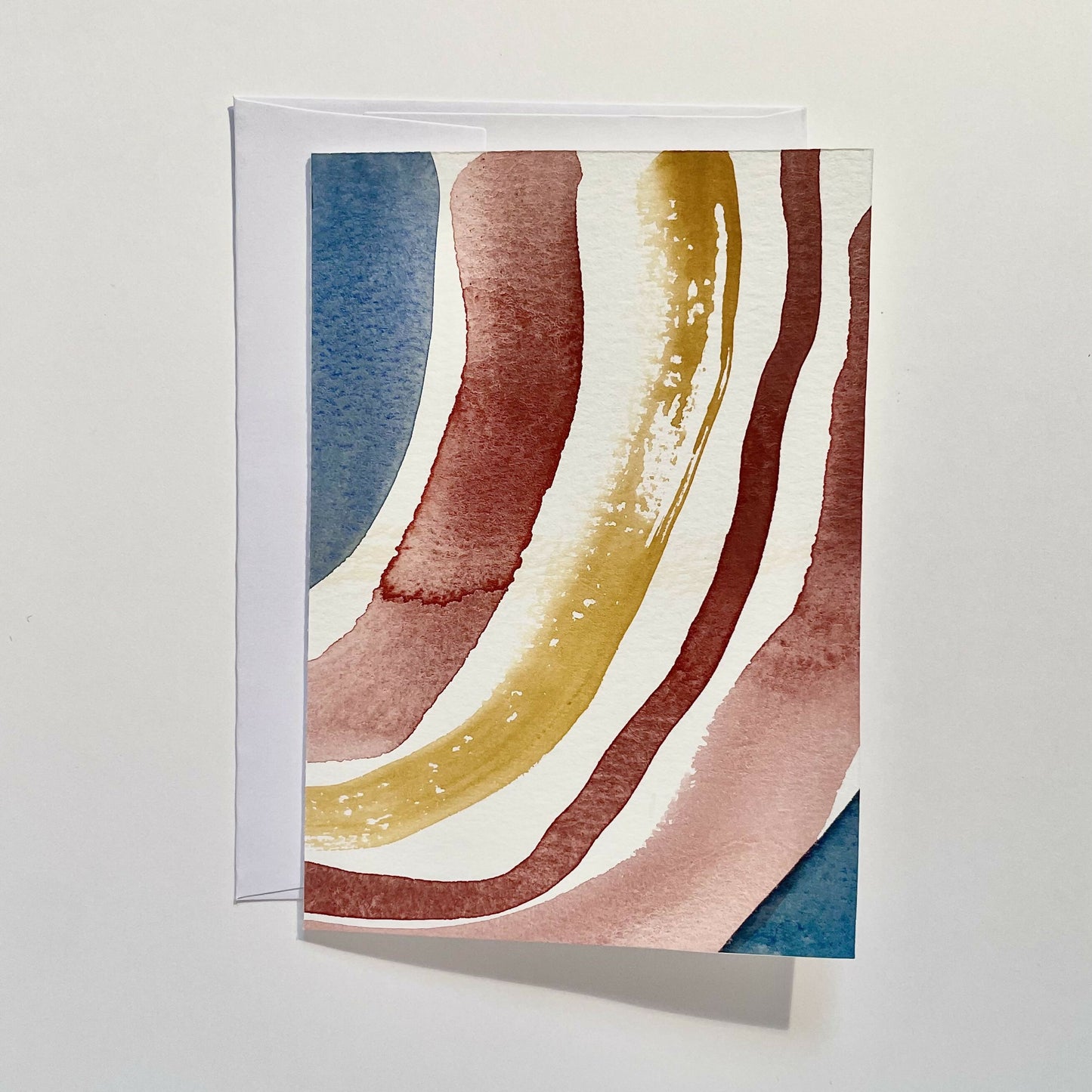 Hand-Painted Greeting Card #12