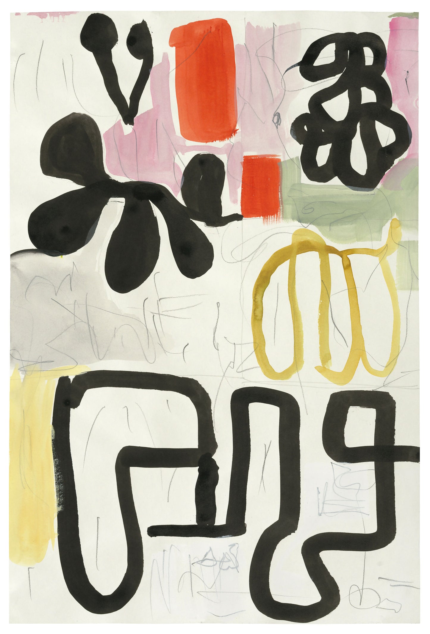 DeborahNewmark_Oh_wow!_Ink WatercolorPencilOnPaper_12x18_2023_DCS8710