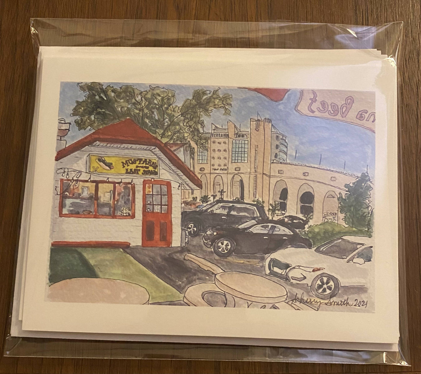 Evanston merchants note cards