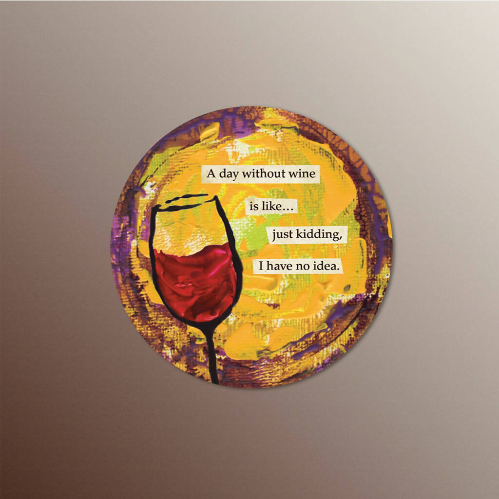 Wine Coasters • 6pk (3 designs/2each)