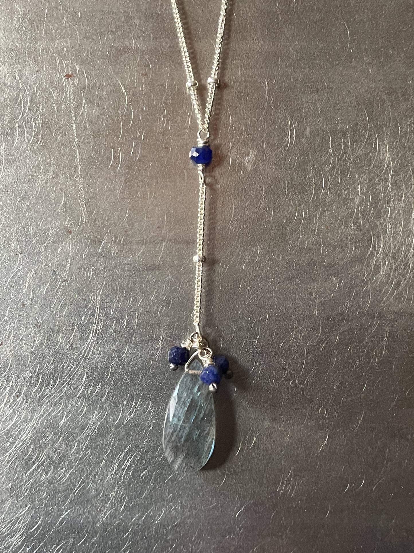 Adorned necklace - silver ADNKS