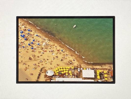 Framed Canvas Photograph of Oak Street Beach