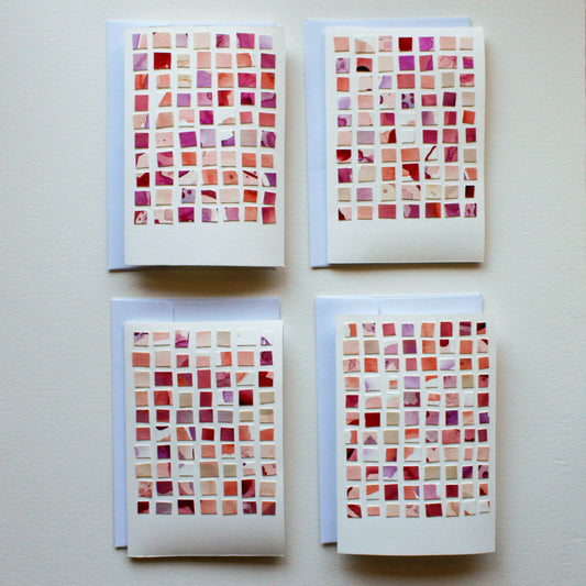 Set of Four Greeting Cards