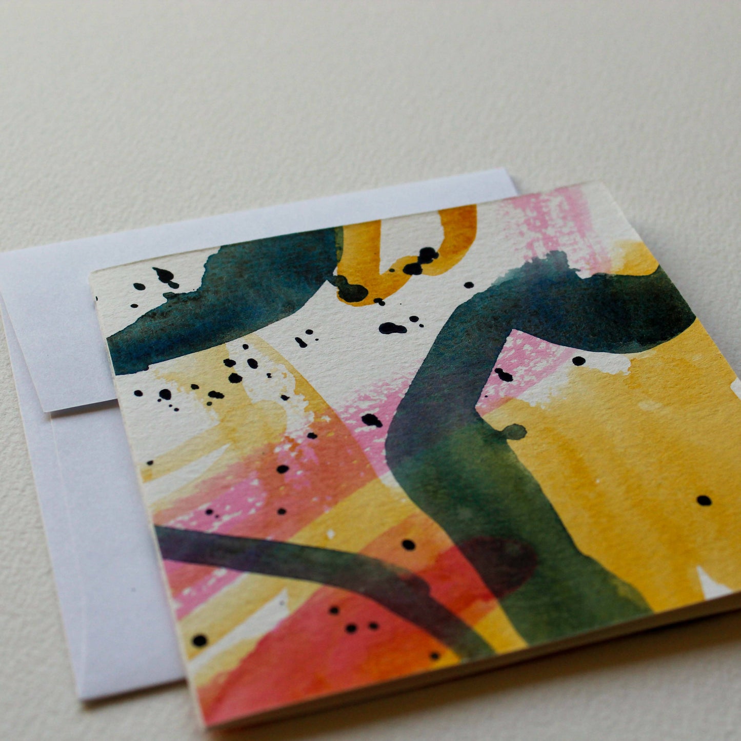 Hand-painted greeting card #5