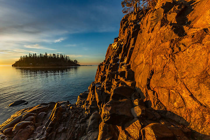 Morning, Spilt Rock State Park, Lake Superior