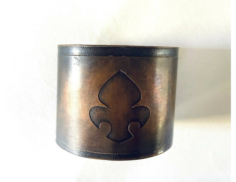 COPPER ETCHED CUFFS