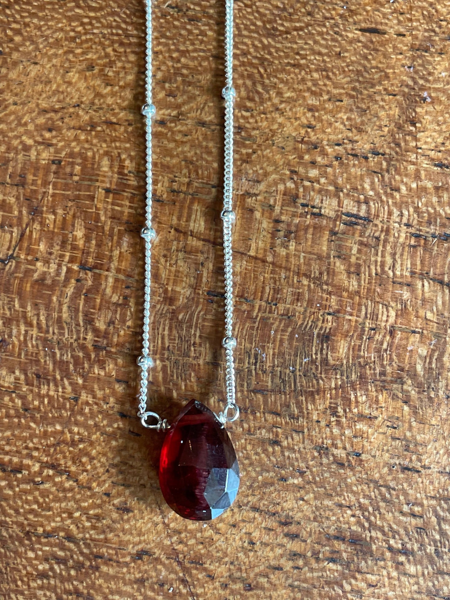 A Drop of Goodness necklace - silver -DOGNKS