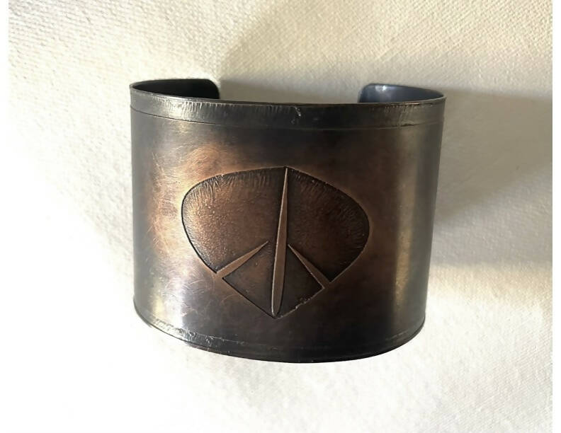 COPPER ETCHED CUFFS