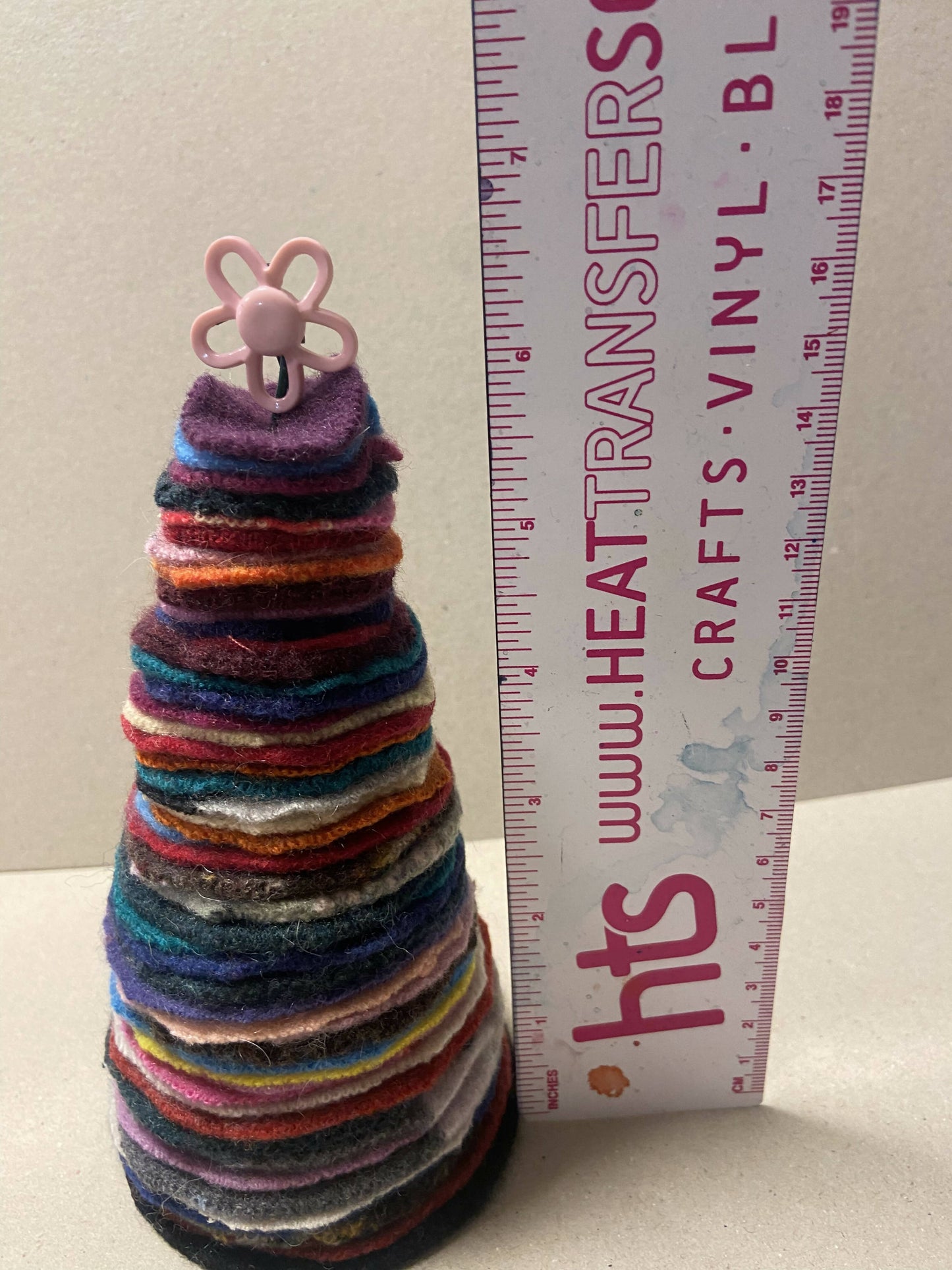 Medium Repurposed Sweater Felted Wool Tree