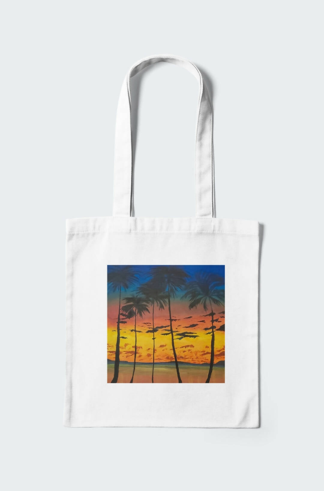 Sunset Beach Tote Bag