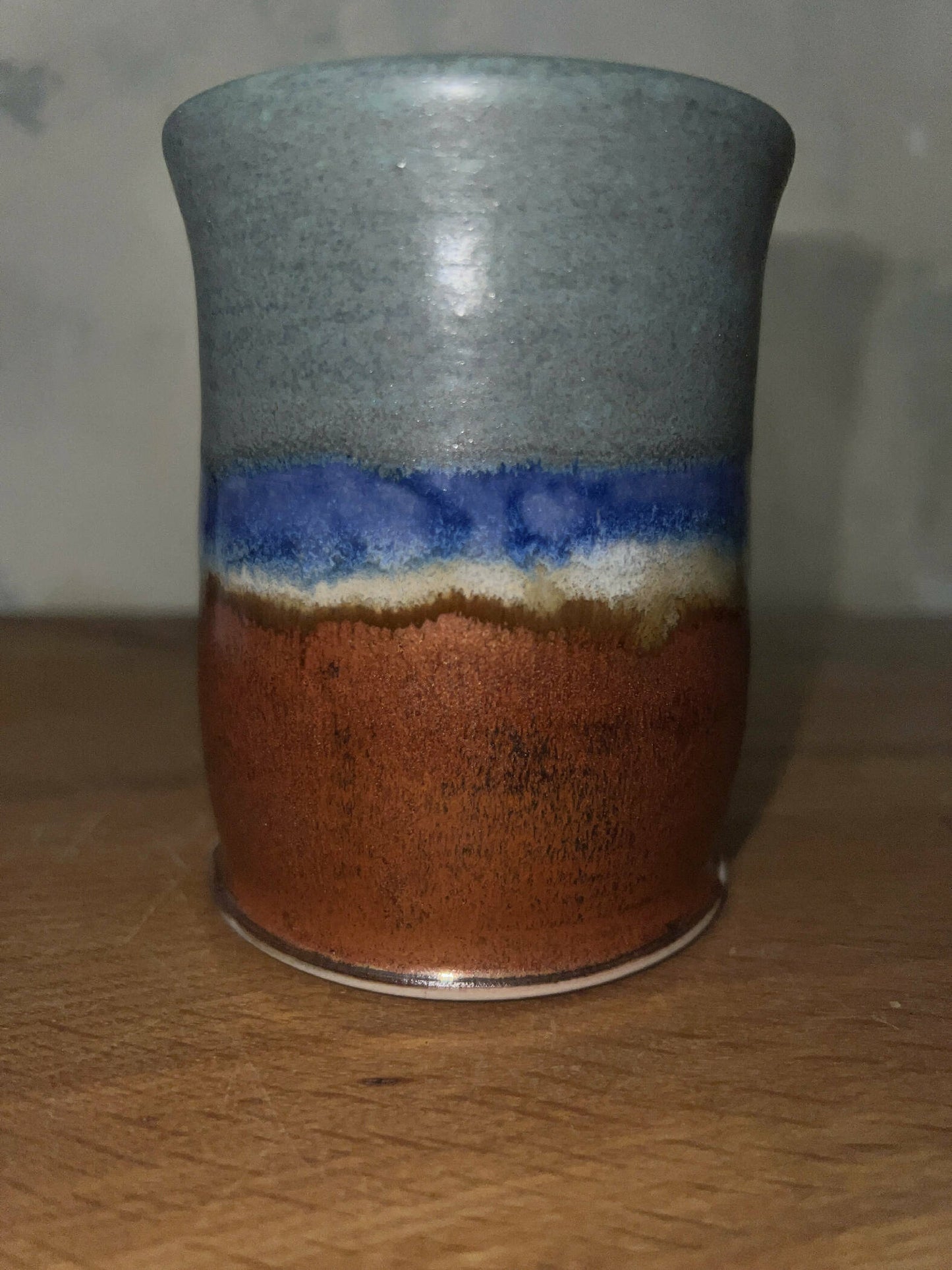 Copper& Blue wine cups