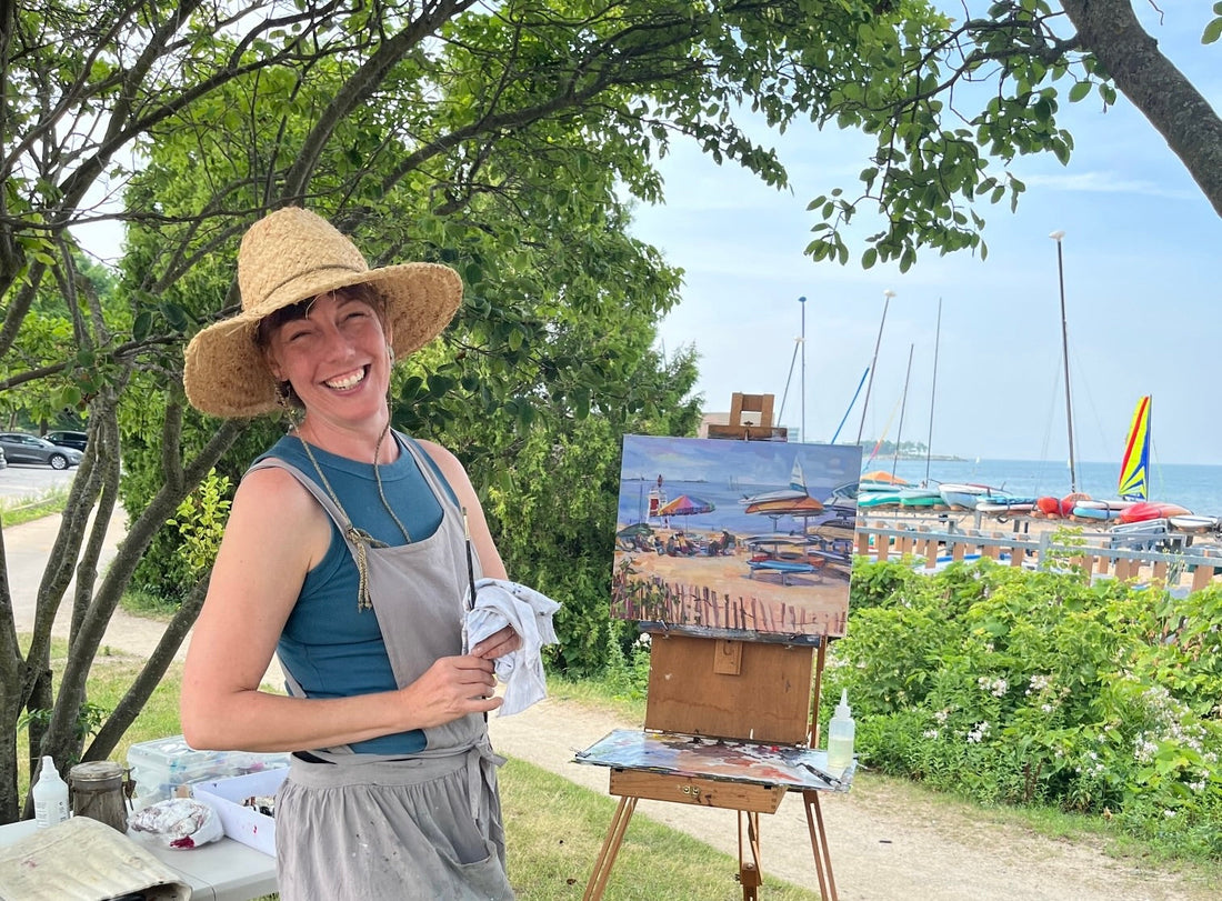 Coming in July- Our 5th annual Evanston Plein Air Festival