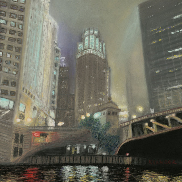 Chi River at night  1 10 inch 300ppi