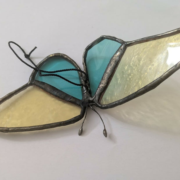 Recycled Stained Glass 3D Butterfly - 4 Segment