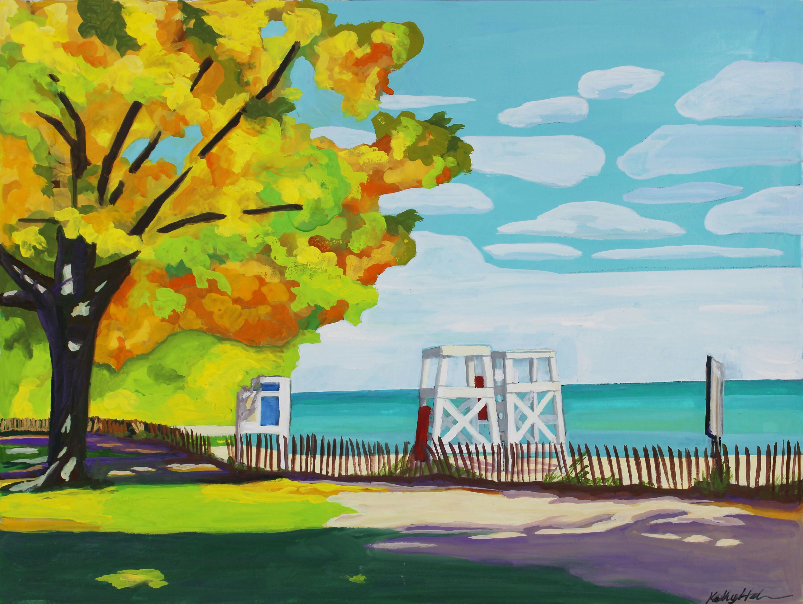 Single Notecard Kathy Halper for Evanston Made