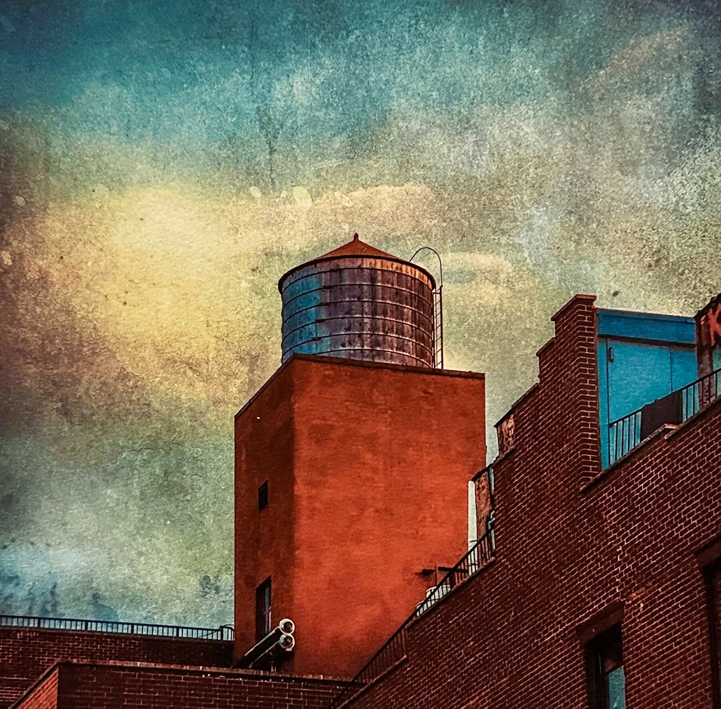 "Rooftop Water Tower"
