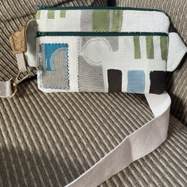 Multi color Fanny/ cross body purse