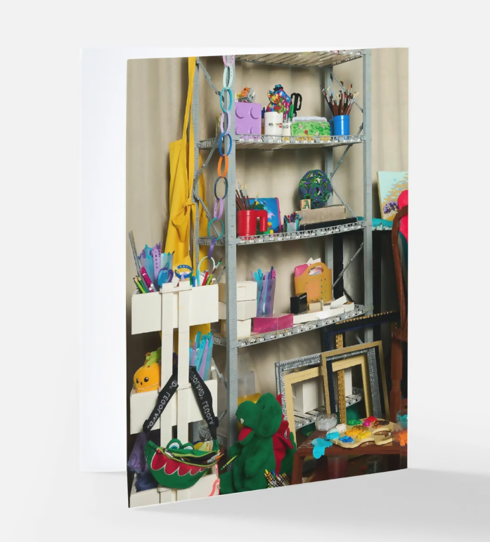 LEGO Art Studio Greeting Card