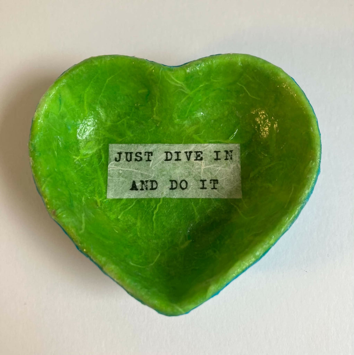 Heart trinket dish