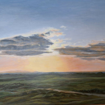 Sunset over Prestwick GC
