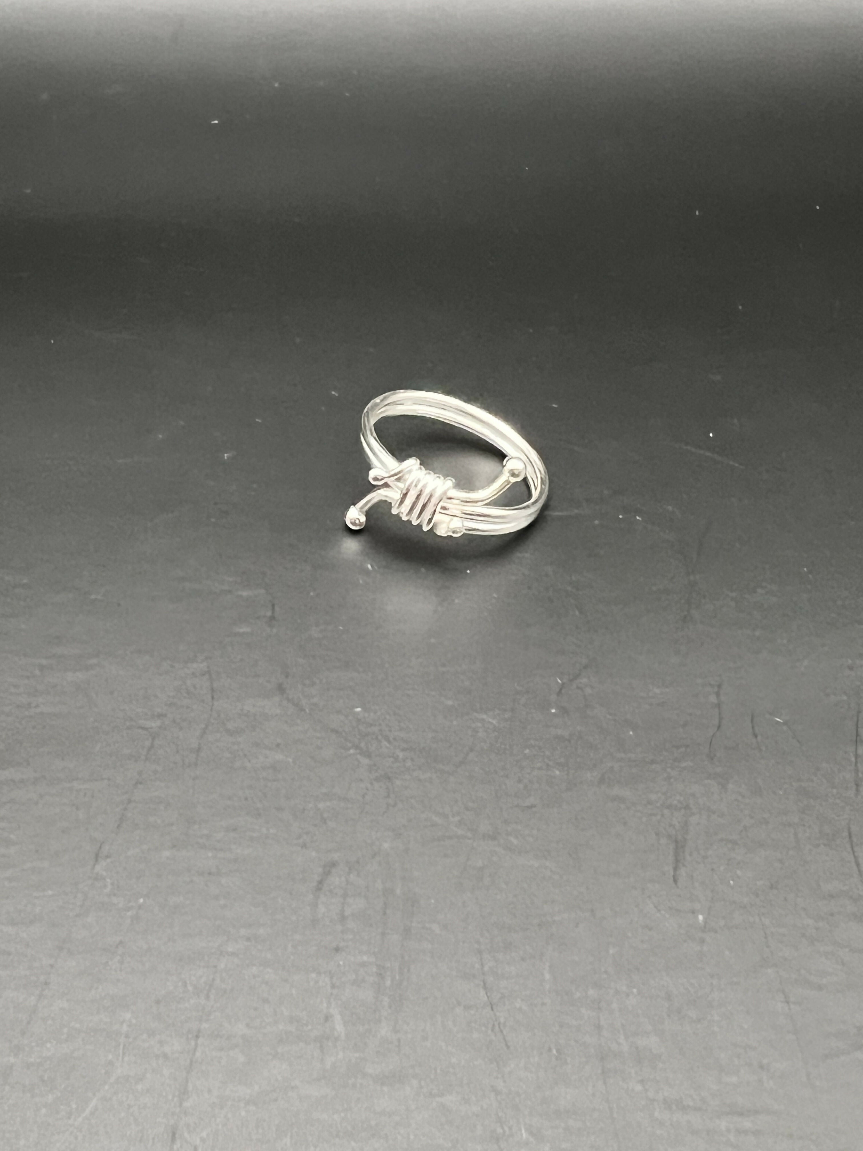 Fine Silver Wrap Rings