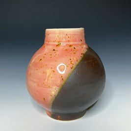 Two Toned Moon Jar Bud Vase