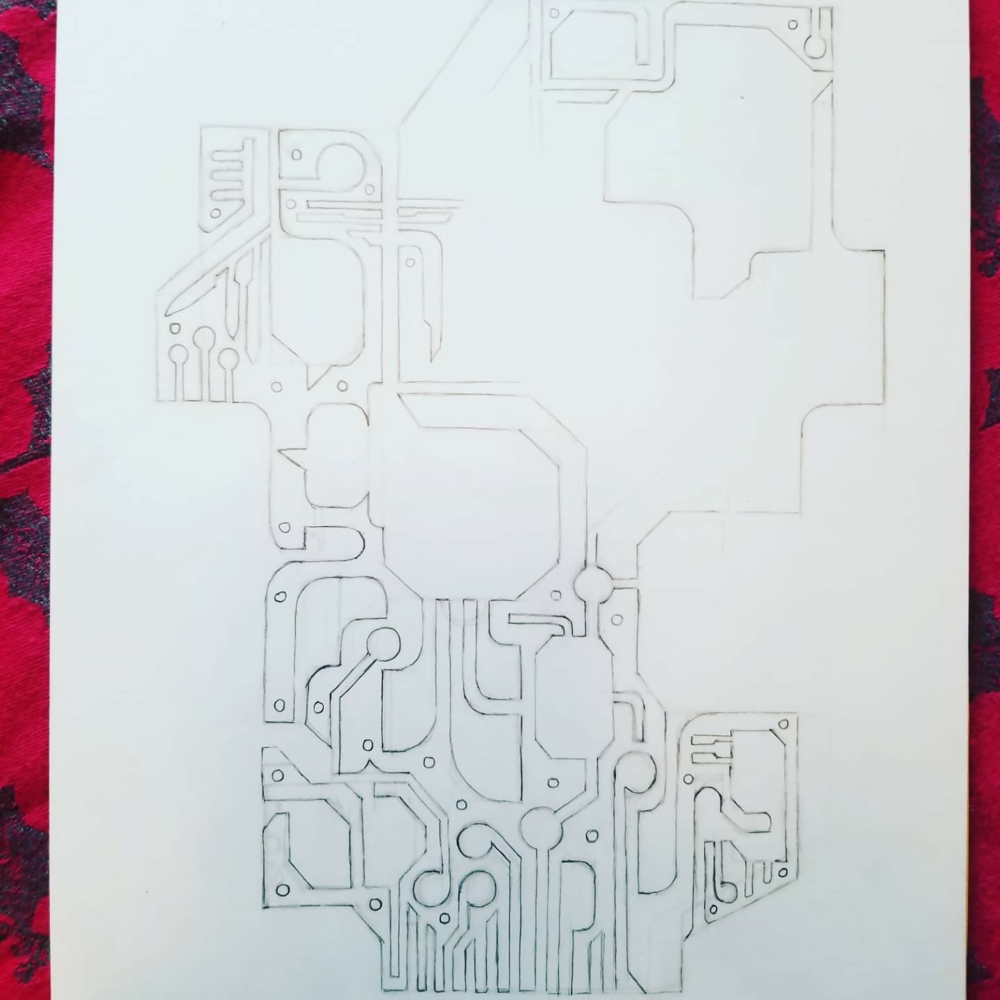 Pen Test - ink drawing