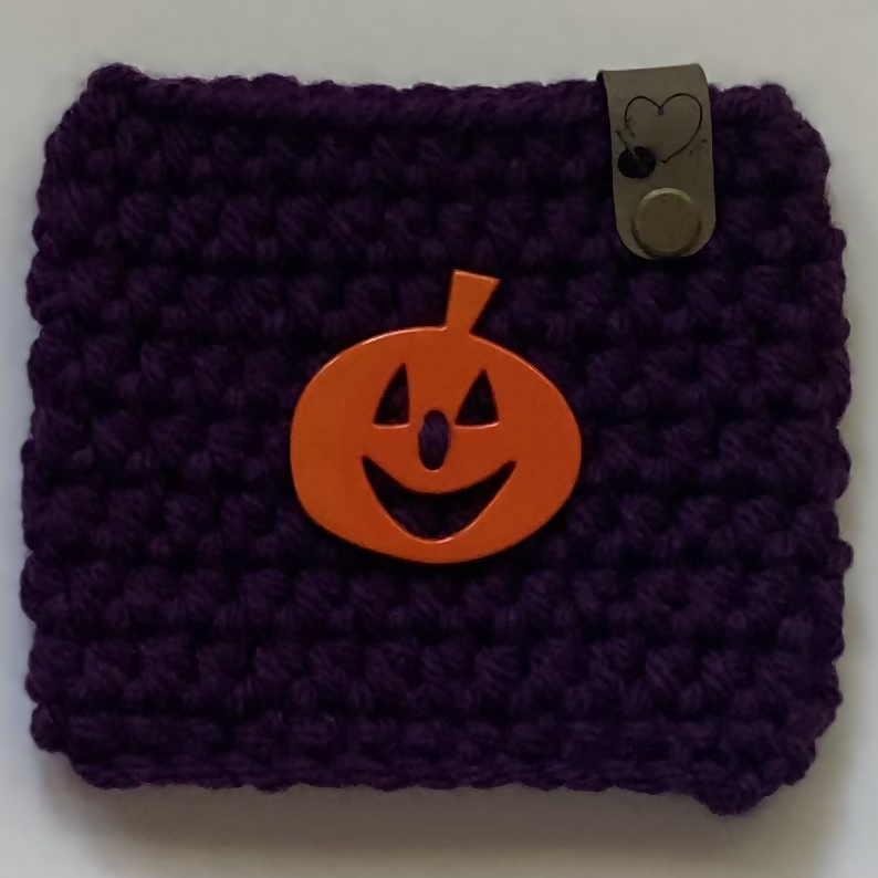 The Grinning Gourd Cup Cozy