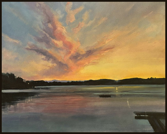 Lake-Dock-Sunset