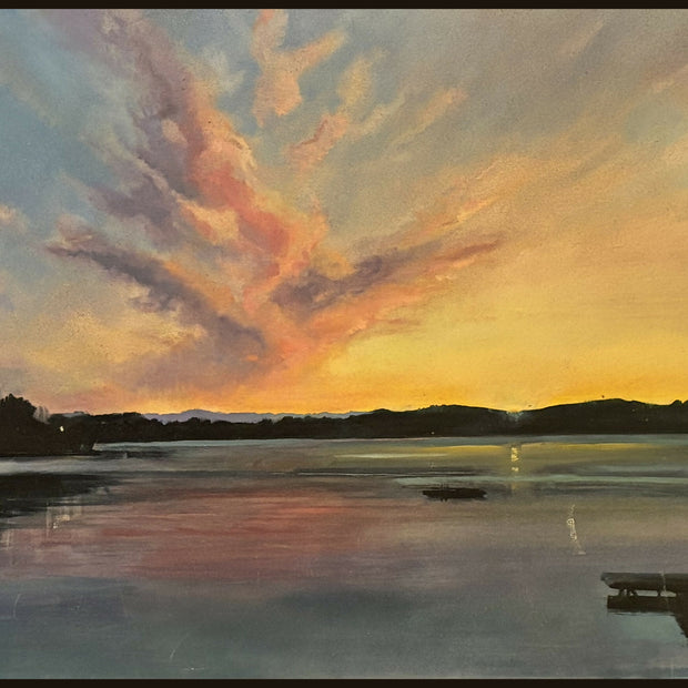 Lake-Dock-Sunset