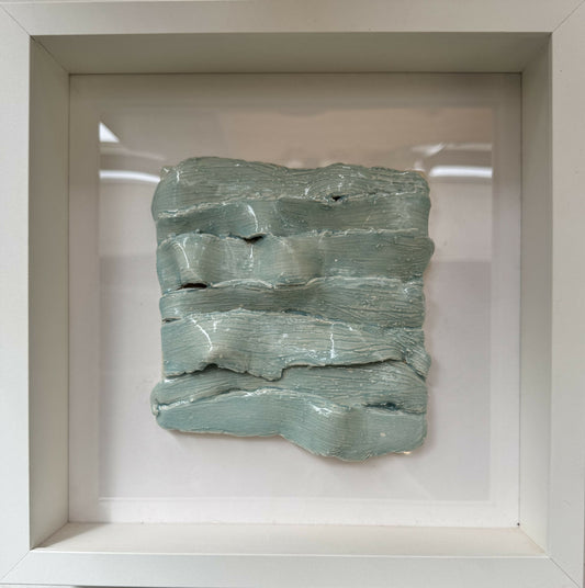 Framed ceramic tile