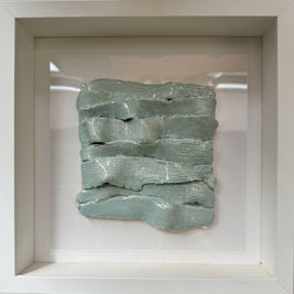 Framed ceramic tile