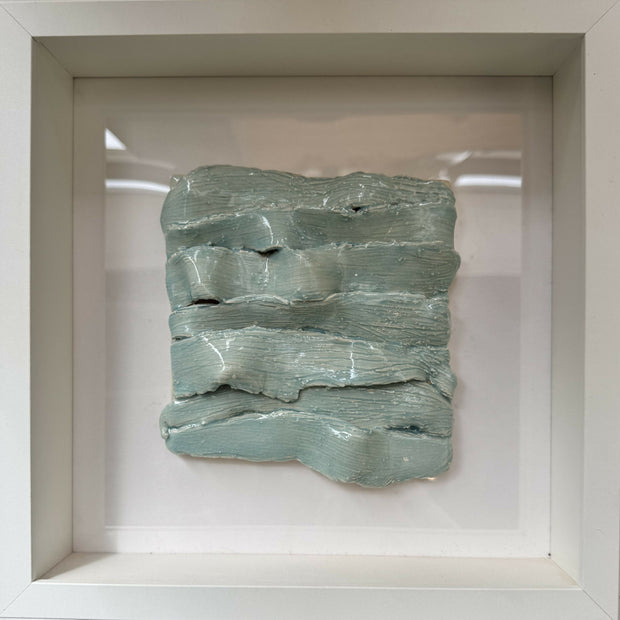Framed ceramic tile