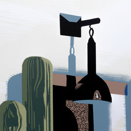 Saguaro Sentinels, Framed