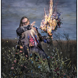 Richard in Field (ON FIRE)